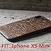 handmade Genuine Leather Cover Case for Iphone XS MAX 6.5 inches Leather Back Case
