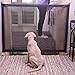 Magic Pet Gate For Dogs - The Ingenious Mesh Safe Guard And Install Anywhere,Portable Folding Net,Dog Gate Dog Cat Fences