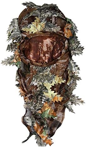 Donnagelia 3D Camouflage Face Mask Camouflage Balaclava Ventilated & Windproof & Dustproof for Fishing Hunting Hiking Wild Animal Photography Halloween Cosplay