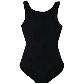 Capezio Girls' Cotton Classic High-neck Tank Leotard- Girls