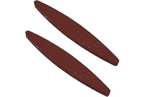 2 x 230 mm sharpening stone, oval sharpening stone for sharpening knives, knife sharpening stone for garden tools, kitchen kn