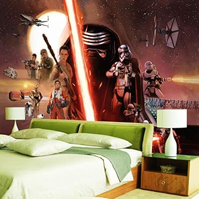 Yan Er Baby 3d Star Wars Wallpaper Force Awakens Wall Mural Custom