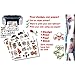 BENECREAT 20 Sheets (10 Pack) DIY A4 Temporary Tattoo Transfer Paper Printable Customized Halloween Tattoos