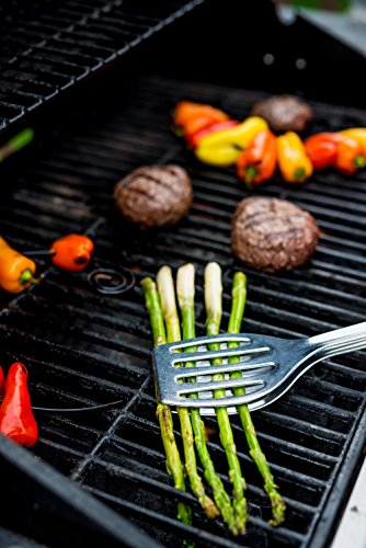 Westmark Germany 2-in-1 Detachable Double Spatula and Tongs (Silver)