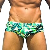 Taddlee Sexy Men Swimwear Classic Cut Surf Board Boxer Trunks Swim Briefs Bikini