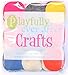 Playfully Ever After 2 Inch Mixed Color Assortment 100pc Felt Circles
