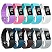 AIUNIT Compatible with Charge 2 Bands, Charge 2 Accessory Bands Small Replacement Wristbands for Charge 2 Bracelet Strap Band for Women Men