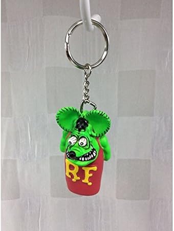 Amazon ラットフィンク Rat Finkライターキャップ蛍光カラー グリーン 車 バイク アメリカ雑貨 アメ雑 アメリカン雑貨 ガレージ キーケース キーホルダー 車 バイク