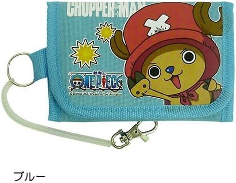 Amazon ワンピース チョッパーマン スプリング付きナイロンウォレット ブルー アニメキャラクター財布通販 バッグ 財布 おもちゃ