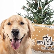 BoxDog - 4 Giant Seasonal Dog Boxes per Year Filled With Handmade Treats, Vegan Skincare, Dog Toys, Gear &