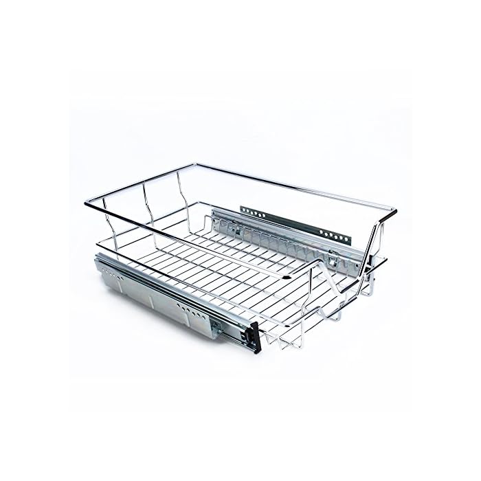 Buy Cocoarm Sliding Organizer Pull Out Shelf Chrome Wire
