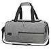 MarsBro Water Resistant Sports Gym Travel Weekender Duffel Bag with Shoe Compartment Grey primary
