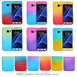 For Samsung Galaxy S7 edge,AutumnFall® Luxury Ultra-thin Gradient Shockproof Armor Back Case Cover for Samsung Galaxy S7 edge