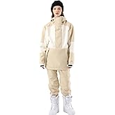 SEARIPE Women Ski Jacket and Pants Set Couples Windproof Ski Suits Mens Waterproof Two Piece Snowsuits for Winter Sports