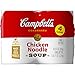 Campbell’s Condensed Chicken Noodle Soup, 10.75 Ounce Can with Pop-Top Lid (Pack of 4) (Packaging May Vary)