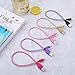 Short Micro USB Cable, OKRAY 5 Pack 1 Feet Colorful Durable Nylon Braided USB Android Charger Sync Charging Cord Compatible with Samsung Galaxy S7/S6 Edge, LG, HTC, Nokia, Sony, PS4, Power Bank