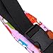 Baby Kids Car Seat Neck Relief Head Support Band with Adjustable Belt - Pink Owl
