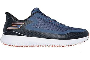 Skechers Mens Flite Spikeless Slip-in Golf Shoe Sneaker