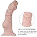 Liquid Silicone Dildo with Suction Cup,Riodong 7.8