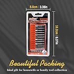 HORUSDY-11-Piece-Tamper-Resistant-Star-Bits-S2-Steel-T7-T40-Security-Torx-Bit-Set