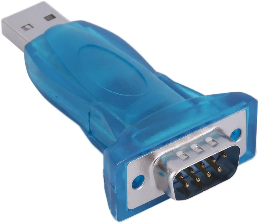 IQCASESUSB 2.0 on serial RS232 adapter (Com Port) Black