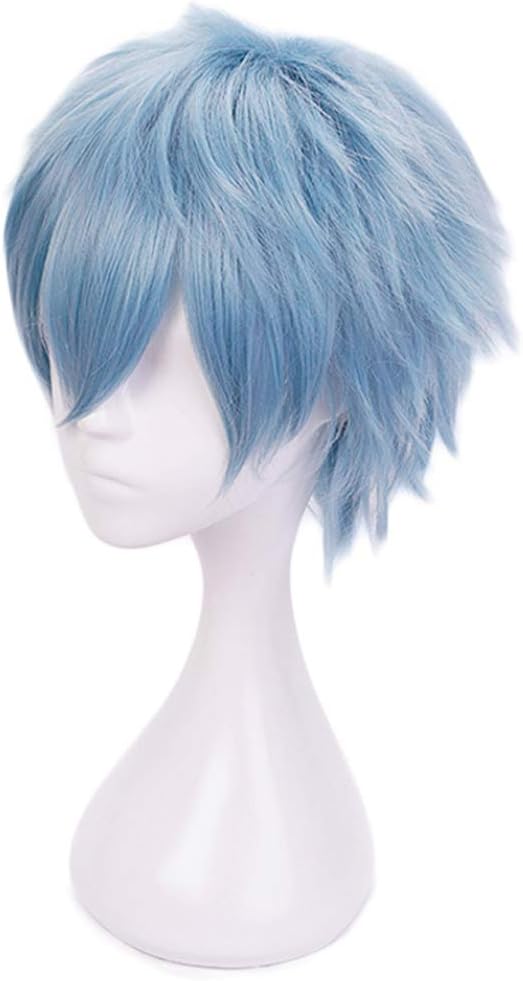 MUZIWIG Anime Cosplay Wig for Tomura Shigaraki My Hero Academia Synthetic Hair with Free Wig Cap Halloween Party Costume Accessories - Image 4