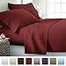 Linen Market Bed Sheets for California King Size Bed (Burgundy) - Sleep Better Than Ever with These Soft and Cooling Cal King Sheets - Deep Pocket Fits 16