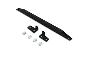 AJP Distributors JDM Rear Lower Subframe Tie Bar Strut Brace Aluminum Suspension Black Compatible/Replacement For Integra DC2 Civic Del Sol EG6 1992 1993 1994 1995 1996 1997 1998 1999 2000 2001