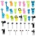 SAKOLLA 36 Pieces Food Picks for Kids, Mini Cartoon Animal Toothpick for Bento Lunch Decorations, Fruit, Cocktail Picks, Sandwich