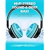 Active-Noise-Cancelling-Headphones-SuperEQ-S2-Bluetooth-Headphones-On-Ear-with-Mic-CVC-80-Hi-Fi-Deep-Bass-Voice-Assistant-25H-Playtime-Foldable-Wireless-Wired-Headphones-for-Travel-Work-Blue SuperEQ Bluetooth Active Noise Cancelling Headphones, S2 Wired and Wireless On Ear Headphones with CVC 8.0, Hi-Fi Stereo…