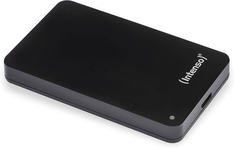 Intenso 6021530 500GB External Hard Drive USB 3.0 2.5 Inch Black 5400rpm