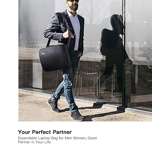 Laptop Bag 15.6 inch Water Resistant Laptop Briefcase Christmas Gift Business Messenger Shoulder Bag for Men Women