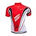ZEROBIKE® Men's Short Sleeve Cycling Jersey Jacket Cycling Shirt Quick Dry Breathable Mountain Clothing Bike Top