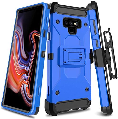Leptech Kickstand Series Compatible with Samsung Galaxy Note 9 Case / SM-N960U Case (Blue)