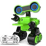 HBUDS Robot Toy, Remote Control Toy Robot, Programmable, Touch Sensing STEM Educational Robot Toy with Interactive Feature to Walk, Dance, Sing,Explore, Provide Science Lectures RC Robot for Kids