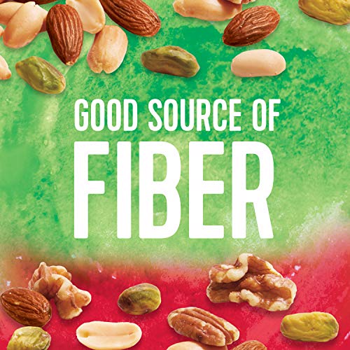 PLANTERS NUTrition Heart Healthy Snack Nuts Mix, 9.75 oz Canister