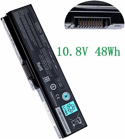 TSKYBEAR 10.8V 48Wh Laptop Battey for Toshiba Satellite L700 L730 L740 L750 ,Fits: PA3818U-1BRS PA3817U-1BAS PA3634U-1BAS PA3635U-1BAM PA3635U-1BRM PABAS118 PA3638U-1BAP PA3816U-1BAS PA3816U-1BRS