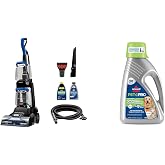 BISSELL TurboClean Pet XL Upright Carpet Cleaner, Upholstery Tough Stain Tool &amp; Formula included, 3746 + Bissell Professional Pet Urine Elimator with Oxy and Febreze Carpet Cleaner Shampoo 48 Ounce