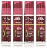 Lot of 4 Vidal Sassoon Waves Crème Pomade 3.5 Oz/each