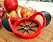 Dynamic Chef Apple Slicer - Stainless Steel Apple Corer - up to 3.5 Inch Apples - 8 Slices - Comfortable Sturdy Rubber Grips