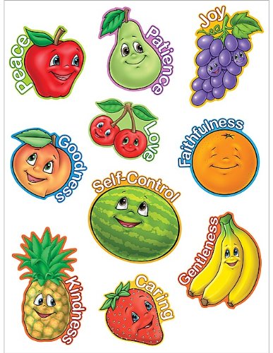 Teacher Created Resources Fruit of The Spirit Accents Pack (7066)