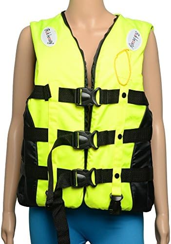 Life Jackets Life Jacket Vest Adult PFD Fully Enclosed life jackets for adults jackets for adults camo Color Yellow Size XXXL