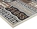 Bathroom Rules Wood Sign - Vintage or Kids Decor - Thick Plaque