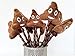L LIFETIME Poop Emoji Party Favors Supplies- 12 Pack of Pencil Eraser Sharpener Unisex Sets for Tweens Teens Girls Boys Adults Gag Gift Funny Poo Unicorn