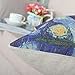 CaliTime Canvas Throw Pillow Cover Case for Couch Sofa Home Decoration Famous Picture Print 18 X 18 Inches Van Gogh Painting Starry Night