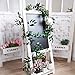 6.6ft Artificial Silver Dollar Eucalyptus and 5.9ft Faux Willow Vines Twigs Leaves Garland String for Wedding Arch Swag Backdrop Greenery Garland Indoor Outdoor