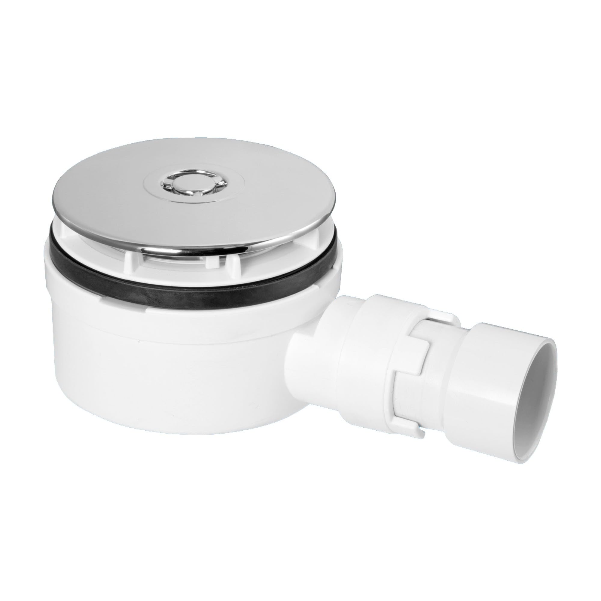 Mcalpine ST90CP10-NRV 90mm Shower Trap with Non-Return Valve