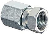 Eaton Weatherhead 9255X8X8 Carbon Steel Fitting, Swivel, Adapter, 1/2