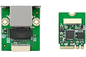 Networking Card Single Port RJ45 M.2 A+E Ethernet Adapter Networking Board Replace
