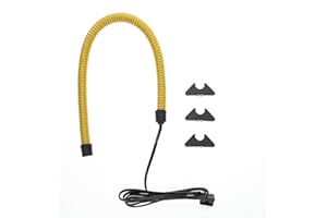 Lockdown Golden Rod Dehumidifier, 12"-36", Vermiculite Filling, for Moisture Removal, Gun Safe Maintenance